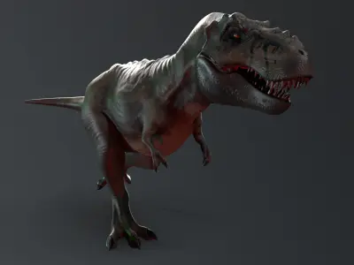 Tyrannosaurus Rex Low-poly 3D model buy
