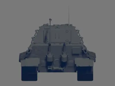 Jagdtiger 3D model