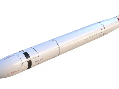 Kh-55 RKV-500 AS-15 Kent 3D model v2 3D model