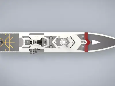 LCS Turki 3D model