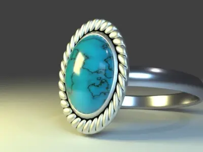 MALE RING  3D model