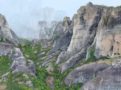 Meteora Mountains 