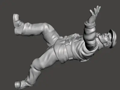 Bomber STL 3d print ready model  3D print model