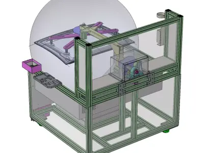GPA trimming and polishing of car sunroof 3D model