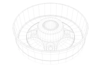 Brake Drum 3D model