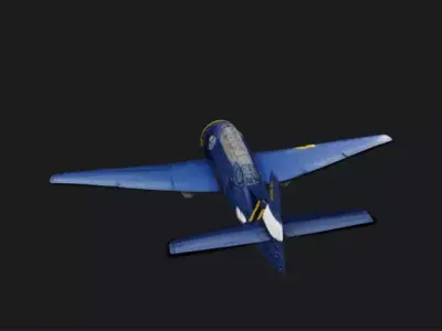 Grumman TBF Avenger 3D Model 3D model