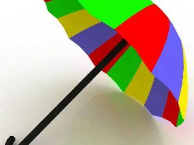 umbrella 3D model purchase