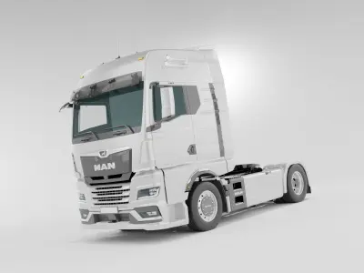 MAN TGX 2020 Semi Truck  - Prime Mover 3D model