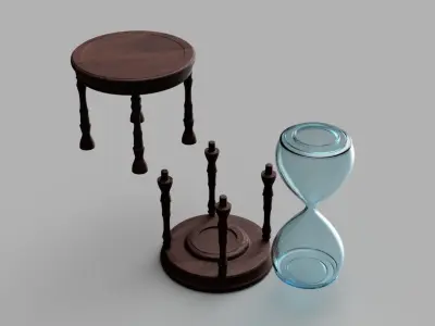 Hourglass 3D print model