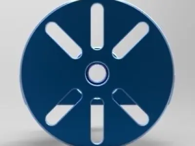 RC Boat Motor Shaft unit 3D print model
