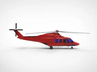 AgustaWestland AW139 3D model