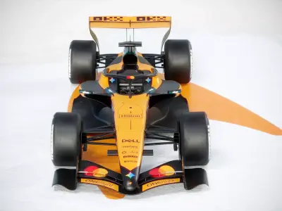 F1 McLaren MCL40 2026 3D model