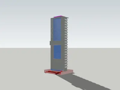 Commercial Complex 3D model purchase