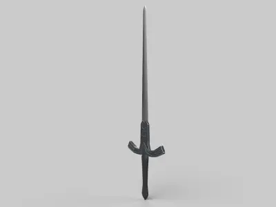 Sword Low-poly 3D model 77