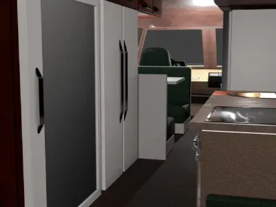 Homebus camper van 3D model
