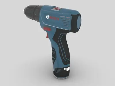 Bosch Drill 3D model
