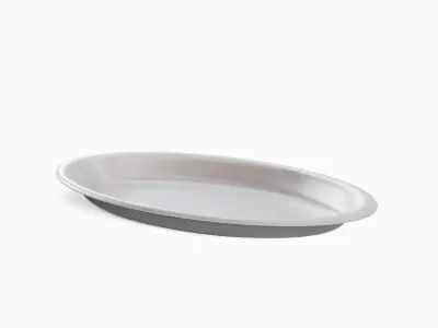 Steel Plate Set B Low-poly 3D model