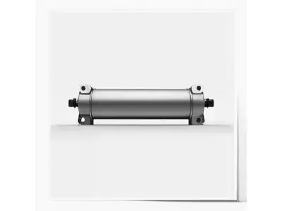 Industrial Factory Hydraulic Cylinder Body for 3D print 3D model