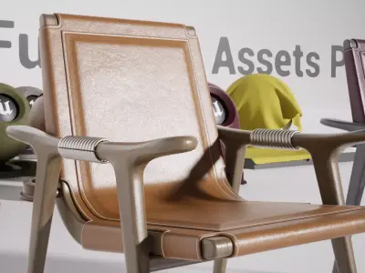 ArchViz Furniture Assets P07 - Unreal Engine  3D model