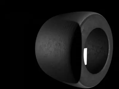 Used F1 Tyre Free 3D model