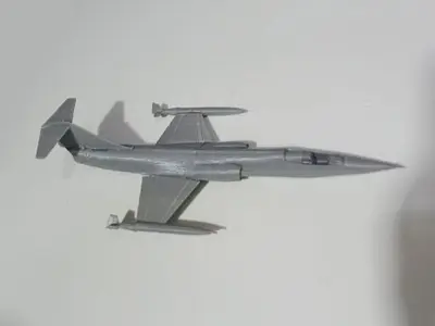 F-104 SCALE 1-72 PRINTABLE STL FILES 3D print model