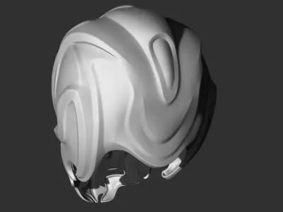 Fantasy Medieval Helmets  3D model buy
