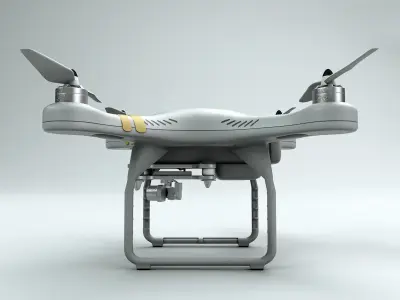 DJI Phantom 3 Camera Drone 3D model