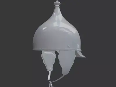  Ancient Warrior Helmet 3D Printable 3D print model