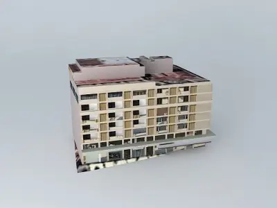 Dunas Hotel Free 3D model