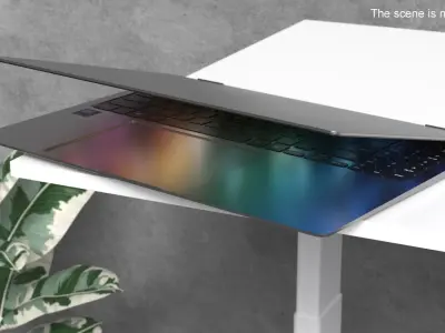 Laptop Intel Core Ultra7 3D model