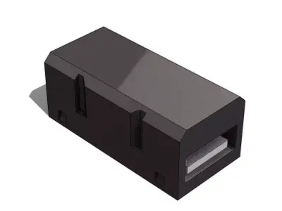 Inserto USB Weidmuller IE BI USB A Insert 3D model