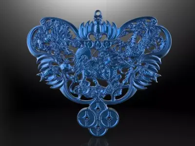 jewelry Pendant Free 3D print model