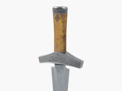 Viking Dagger 3D model