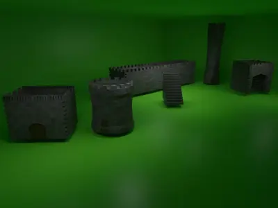 For RPG Games 3D model