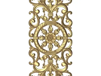  decorative pattern ready for 3D printing 3D model 523