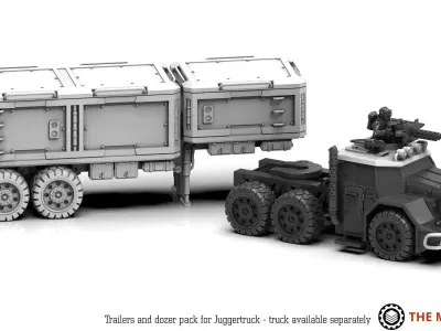 Ironblood - Juggertruck Utility pack 3D print model