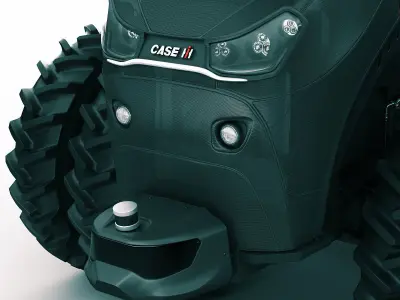 Case IH Autonomous Concept Tractor 3D model