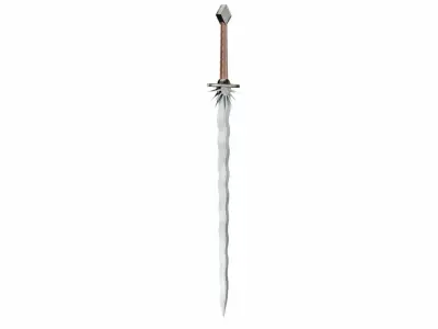 Wavy sword  3D model