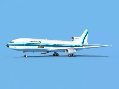 Lockheed L-1011 Eastern Airlines 3 3D model