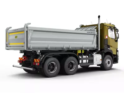 RENAULT C-Series 6X4 3D model