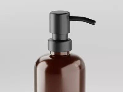 Pump Bottle 3D model buy