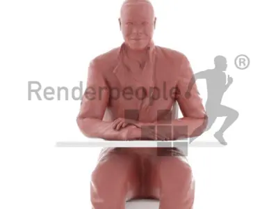 Cornell Animated 006 Sitting