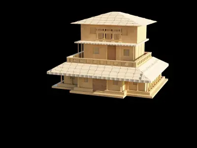 Medieval 3D house created in blender- Pack 2 of 10 3D model