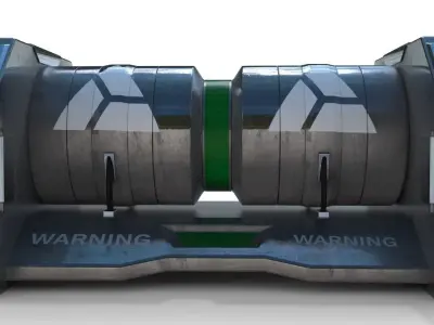Sci-Fi Generator V2 Free low-poly 3D model