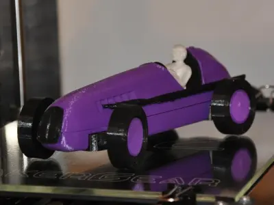 Classic Roadster Model Free 3D print model