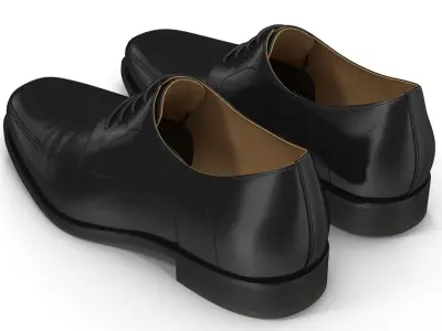  Old Man Shoes 5 3D Model 