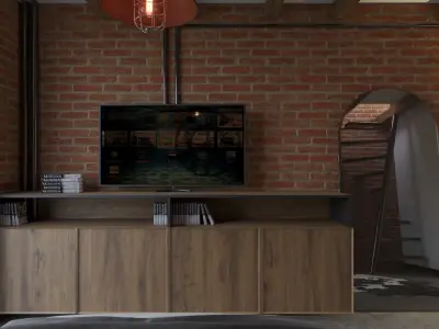 Boutique Hotel Design 3D model