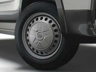 Maxus Deliver 9 2021 wheel 3D model