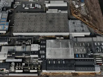 facility industrial warehouses area pt2 photogrammetry Low-poly 3D model