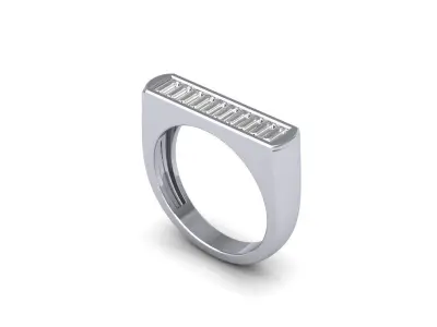 Wedding Ring  3D print model 179